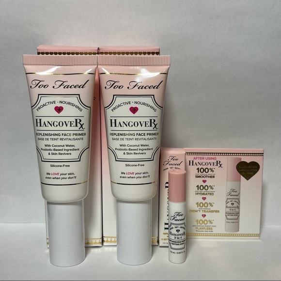 2 Too Faced Hangover Rx Replenishing Face Primers - Picture 6 of 7